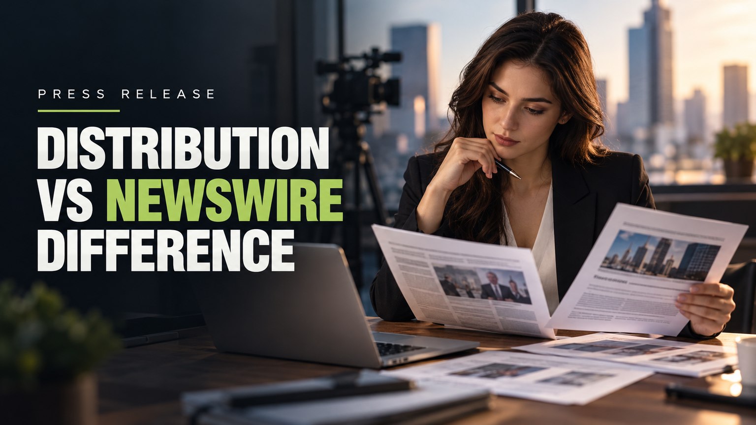 Press Release Distribution vs. Newswire: What's the Difference?
