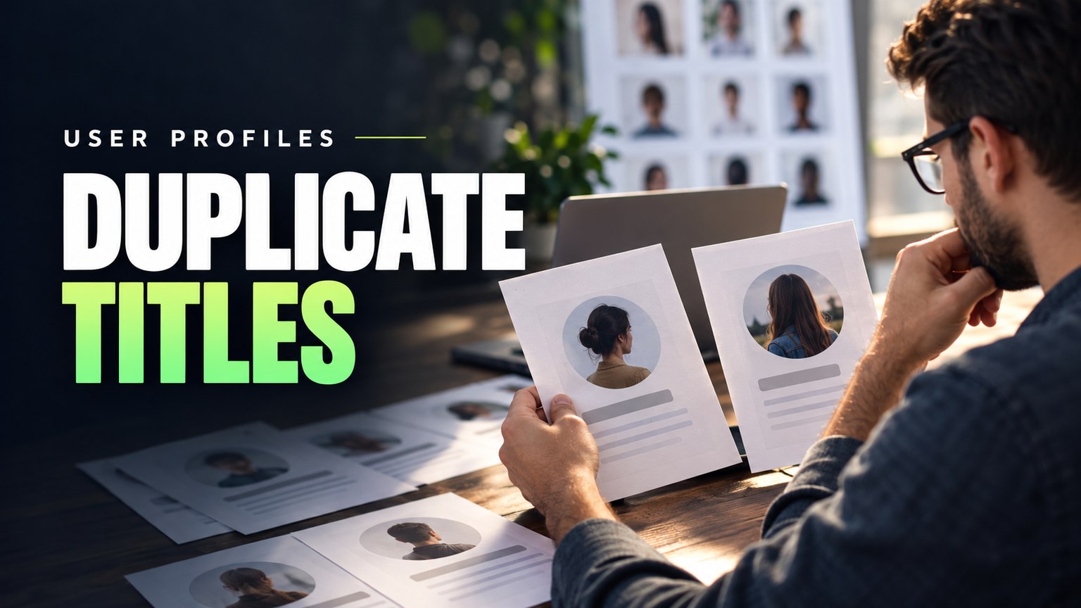 How to Handle User-Generated Profile Pages With Duplicate Titles